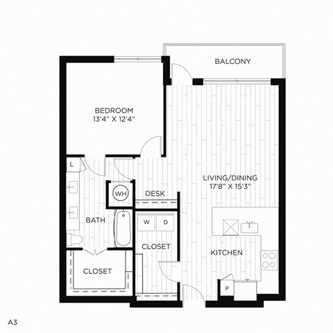 Aura crossroads A3 Floor Plan
